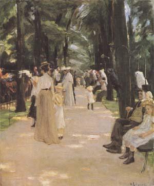 Max Liebermann The Parrot Walk at Amsterdam Zoo (mk09)